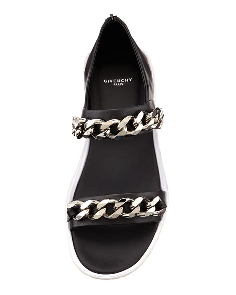 givenchy chain sandals men|givenchy sneakers for men.